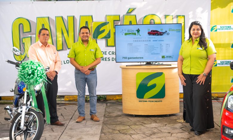 Fedecrédito realiza el sorteo Gana Fácil.