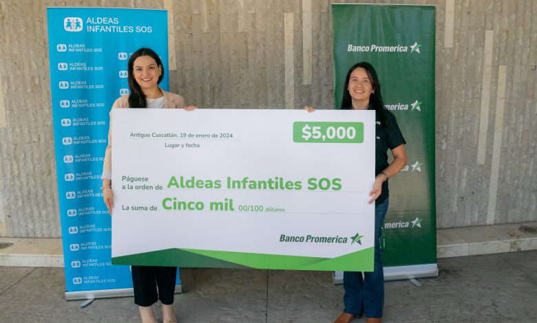 Donativo Aldeas Infantiles SOS.