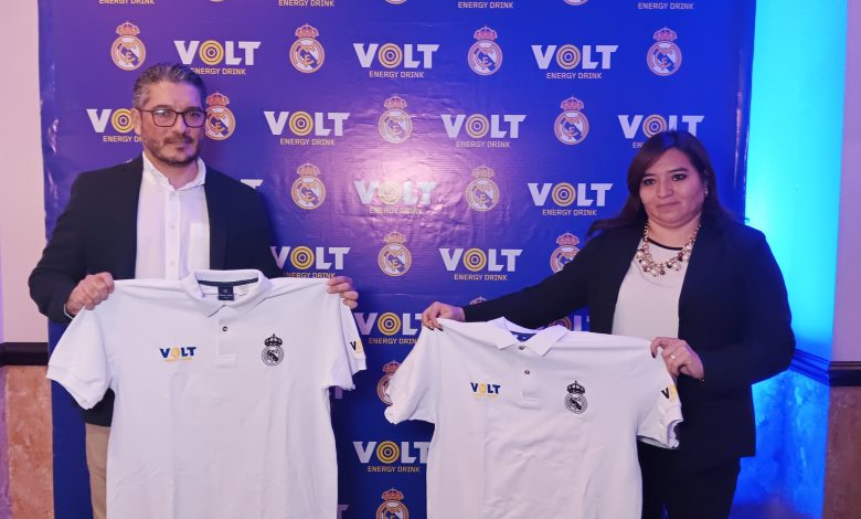 Volt, patrocinador oficial del Real Madrid.