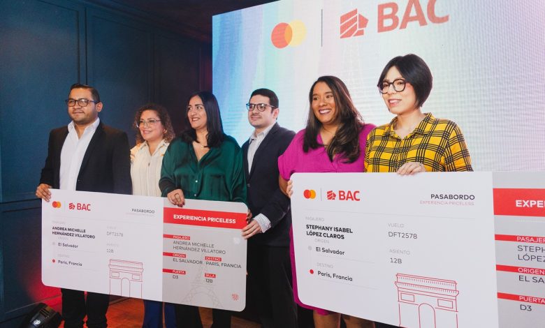 BAC y Mastercard premiaron a los ganadores de un viaje a París