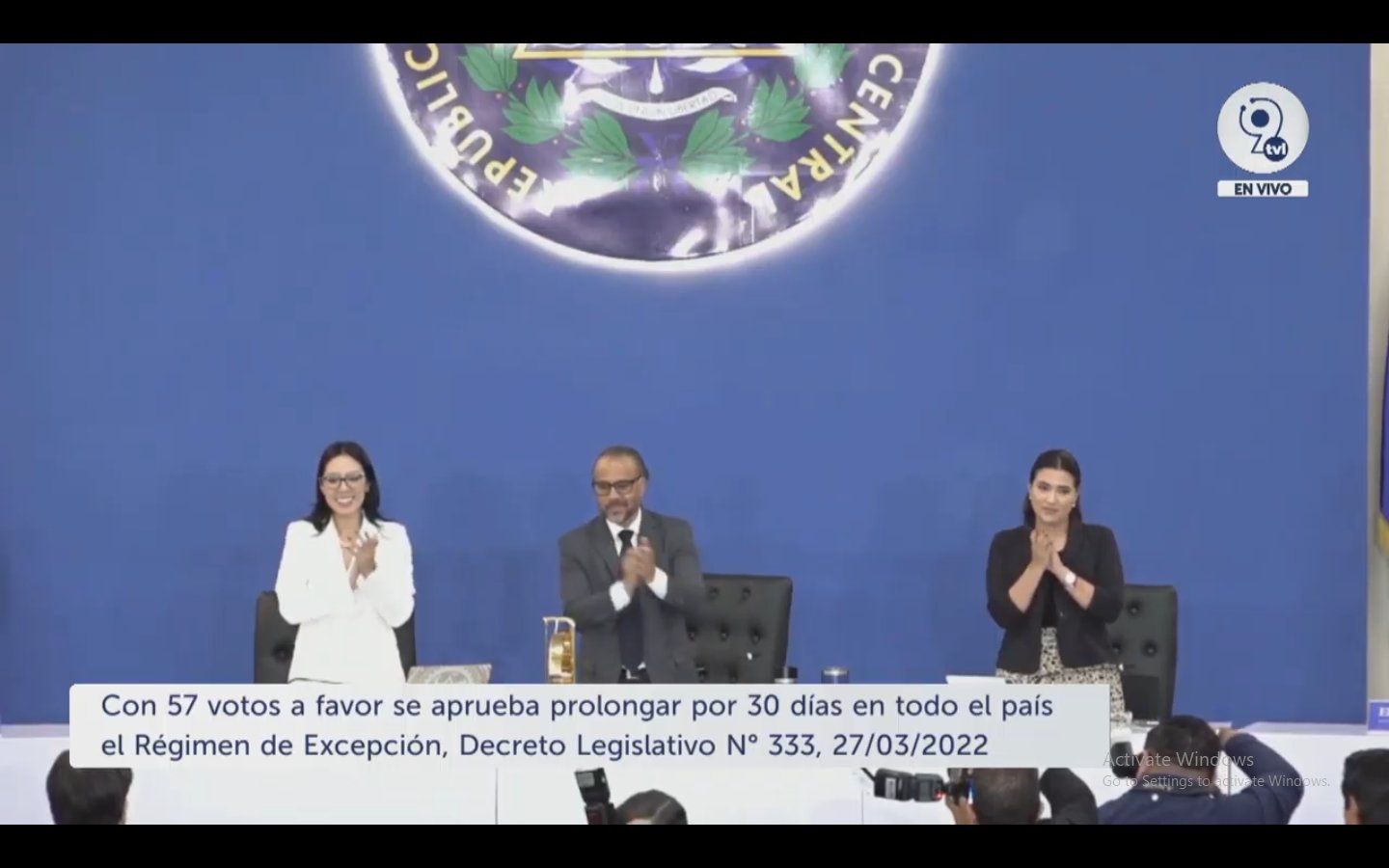 Se prorroga régimen de excepción por 37ª vez con hasta 85,500 capturas ...