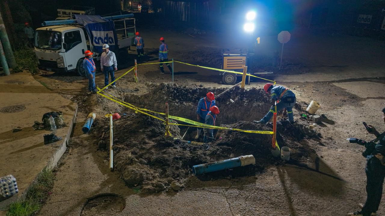 ANDA cambia tuberías de agua potable en La Libertad Costa - En La Mira ...