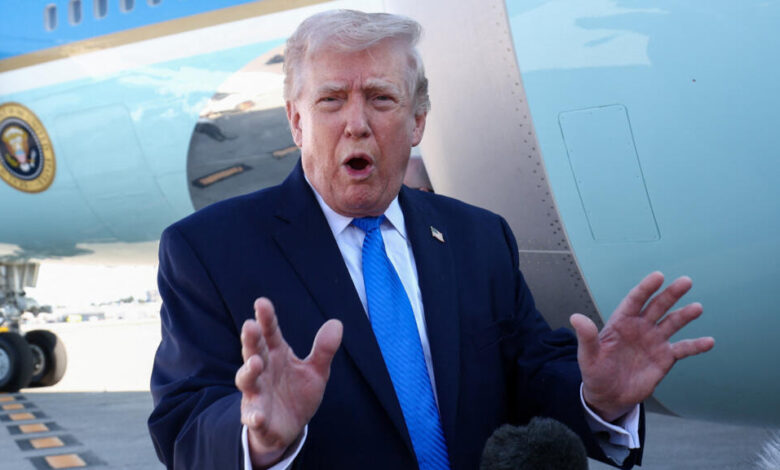 Donald Trump amenaza con atacar instalaciones petroleras de Irán