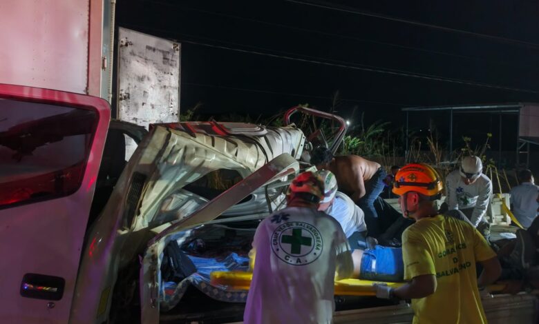 Un fallecido y varios lesionados en accidente de tránsito