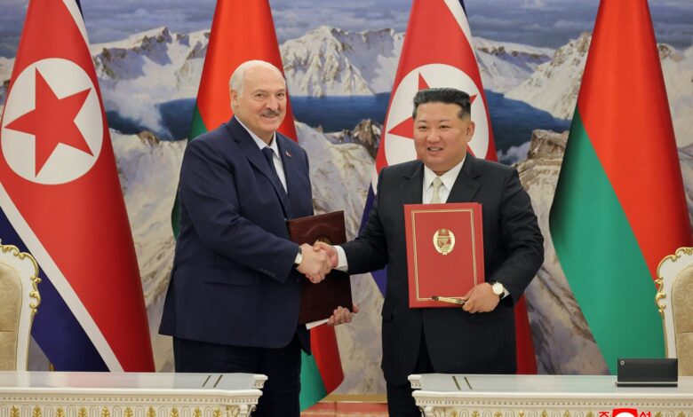 Correa del Norte y Bielorrusia refuerzan alianza tras cumbre de Kim Jong-un y Lucashenko
