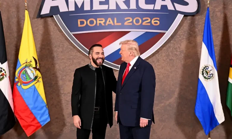 Migración y crecimiento económico marcan reunión entre Trump y Bukele