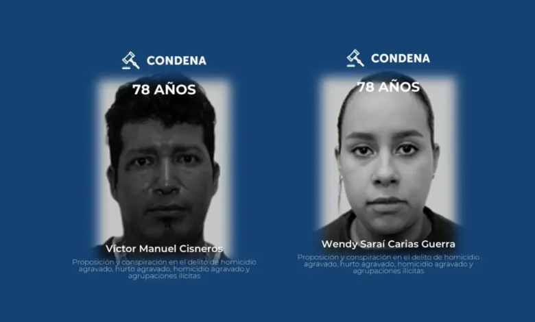 Condenan a 78 años de prisión a dos sujetos que robaron $84,000 y quemaron el cadáver de la víctima en un baúl