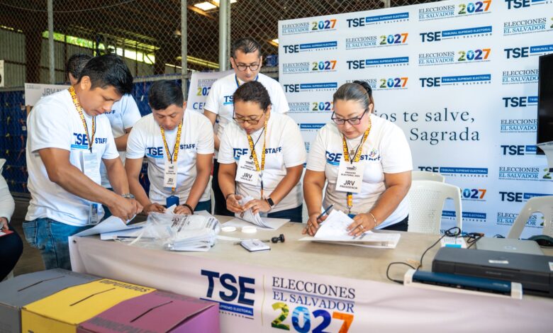 TSE avanza en los preparativos para las Elecciones 2027 con nueva prueba técnica