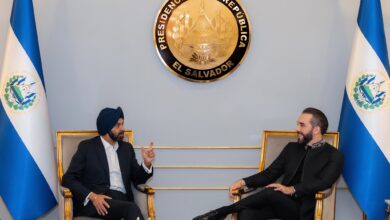 Bukele recibe al presidente del Banco Mundial para fortalecer cooperación