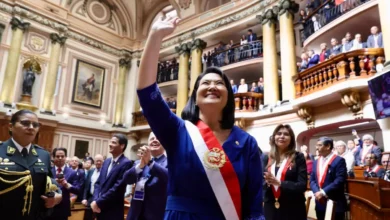 Keiko Fujimori juramenta como presidenta de Perú y presenta objetivos de gobierno