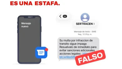 VMT alerta sobre estafa con falsos mensajes de multas de tránsito