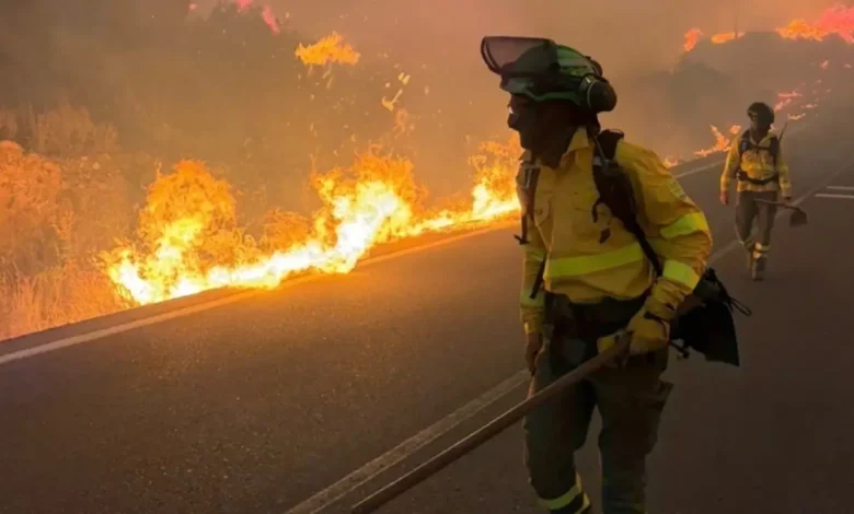Incendio forestal en España deja al menos 12 muertos y decenas de evacuados