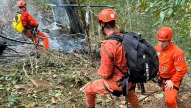 Accidente de helicóptero deja cuatro muertos en Río de Janeiro