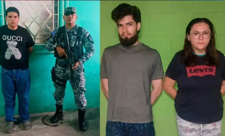 Captura a tres jóvenes por tráfico ilícito y posesión de drogas en Chalatenango