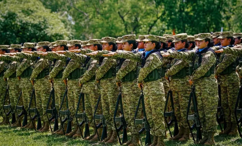 Cerca de 600 nuevos soldados se incorporan a la Fuerza Armada