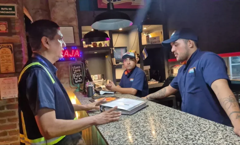 Trabajo, inspecciones nocturnas