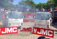 Camión JMC Carrying y pick up Vigus PRO presentados en El Salvador