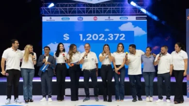 Anuncio del monto final recaudado en la Teletón 2026