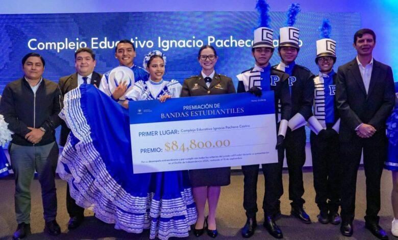 Entregan $366,800 en premios a 15 bandas del Desfile de Independencia 2026