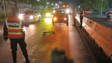 Peatón muere tras ser atropellado bajo una pasarela de la residencial Acrópolis