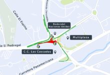 VMT anuncia cierre parcial en el redondel Naciones Unidas desde este domingo