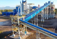 Planta de cemento en Acajutla, El Salvador