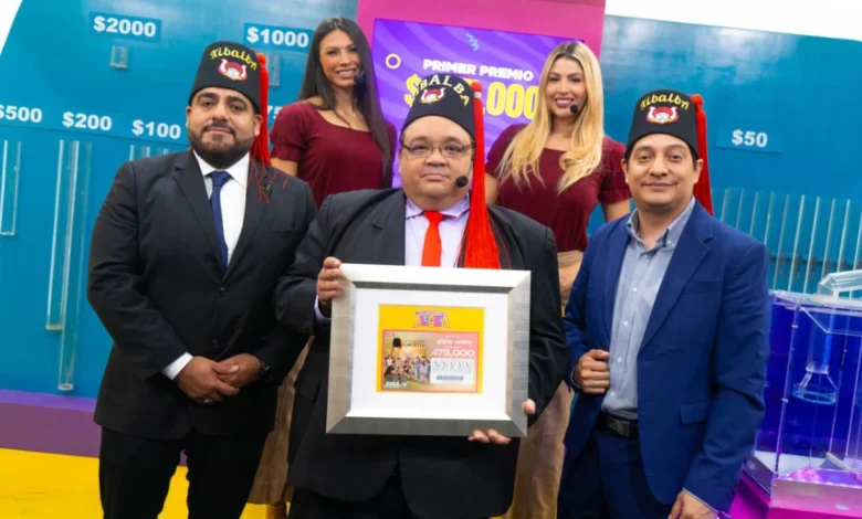 Lotería Nacional celebra Sorteo LOTRA 465 en honor a la Asociación Grotto El Salvador.