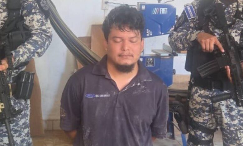 Capturan al presunto responsable del asesinato registrado en Usulután