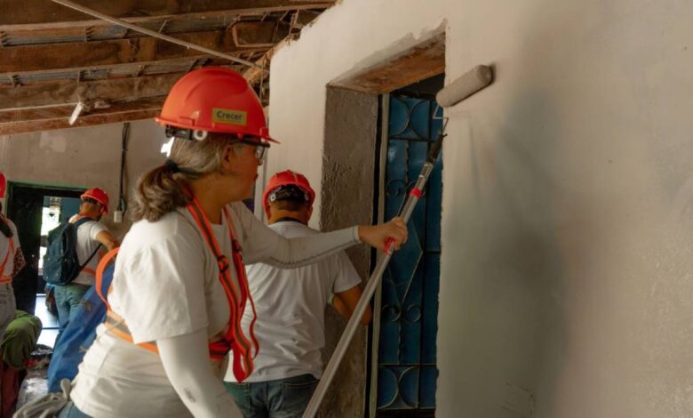 Crecer y Hábitat para la Humanidad mejoran viviendas y espacios comunitarios en Guazapa