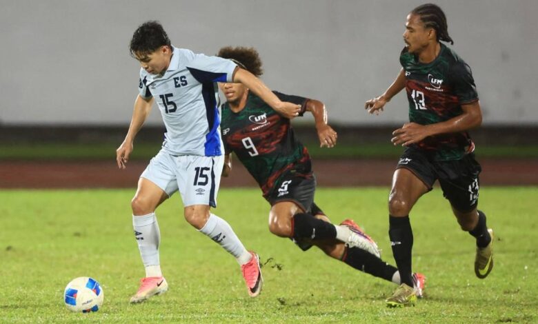El Salvador desciende a Liga B de Naciones tras empate ante Martinica