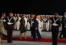La presidente de Perú Keiko Fujimori llega a El Salvador para iniciar visita oficial