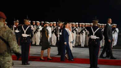 La presidente de Perú Keiko Fujimori llega a El Salvador para iniciar visita oficial