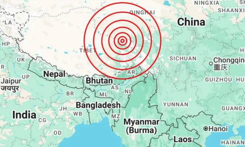 Terremoto de magnitud 7 en Tíbet deja 16 muertos y 32 heridos