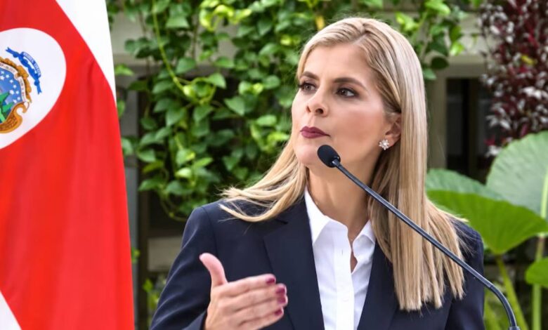 Visita oficial de la presidenta de Costa Rica a El Salvador inicia este viernes